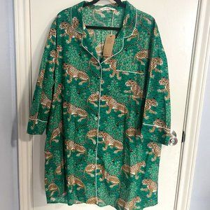 Printfresh 3X NWT Bagheera Sleep Shirt with pockets